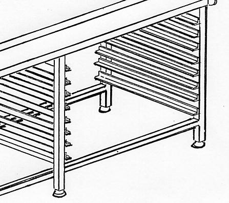 Rails for Drying Frames